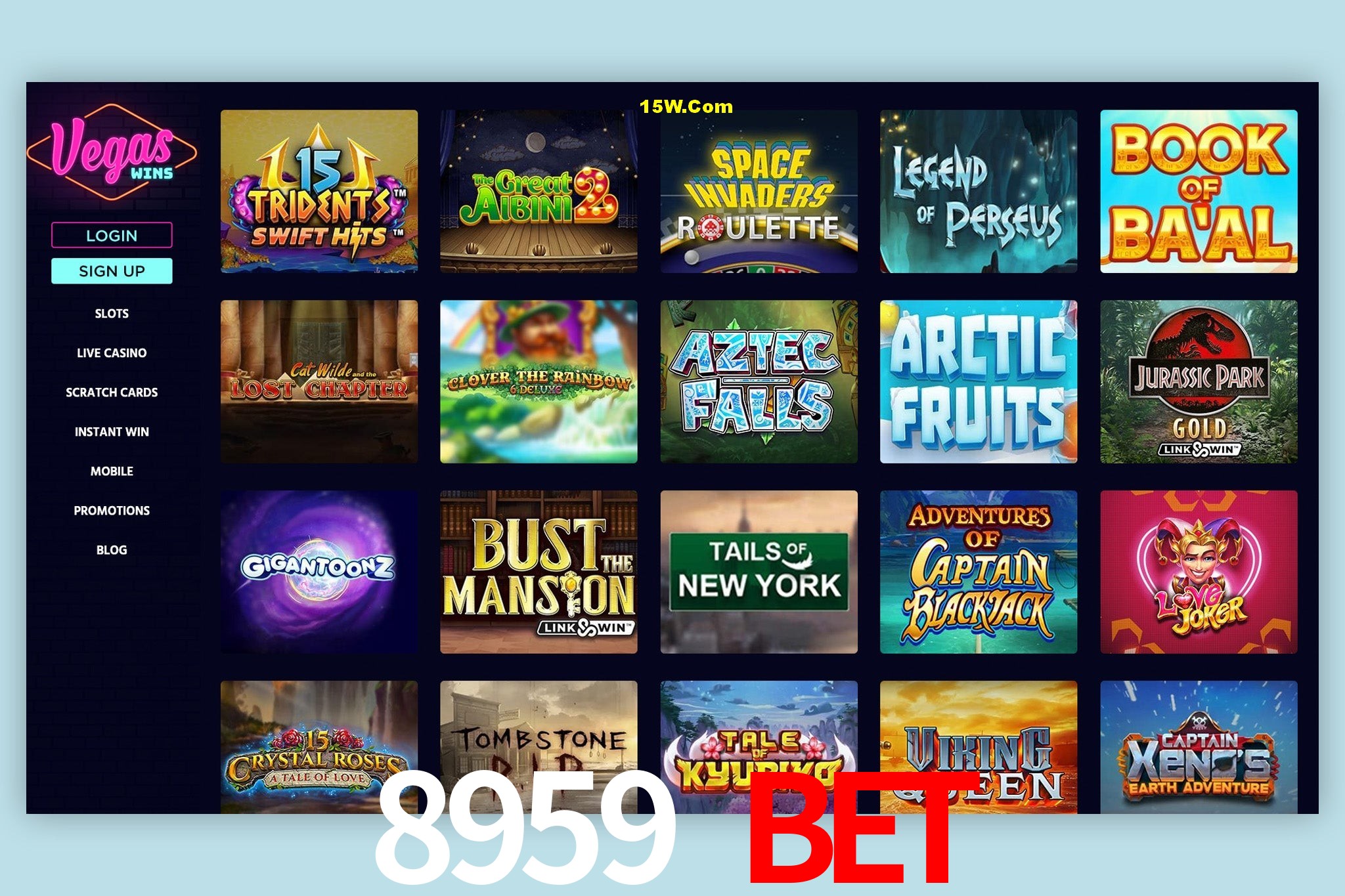 Mesa de Blackjack 8959 Bet